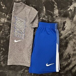 Nike Boys Dri-fit Tee & Shorts